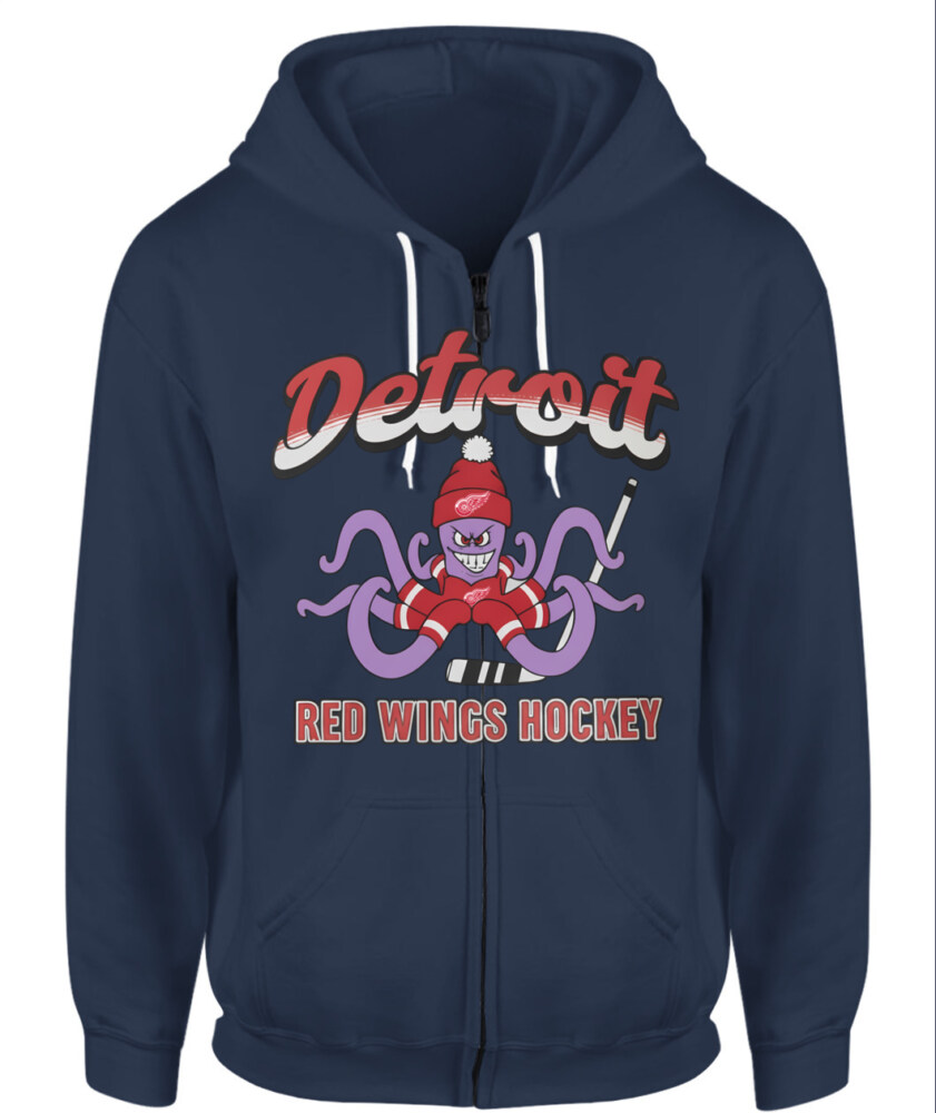 DETROIT RED WINGS – The Hockey Octopus Mascot