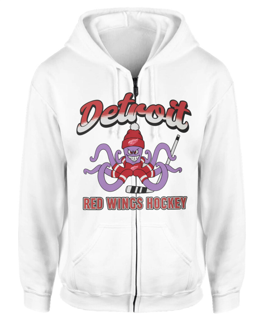 DETROIT RED WINGS – The Hockey Octopus Mascot