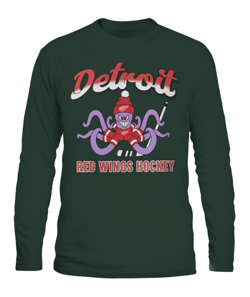 DETROIT RED WINGS – The Hockey Octopus Mascot