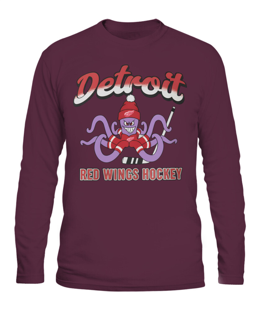DETROIT RED WINGS – The Hockey Octopus Mascot