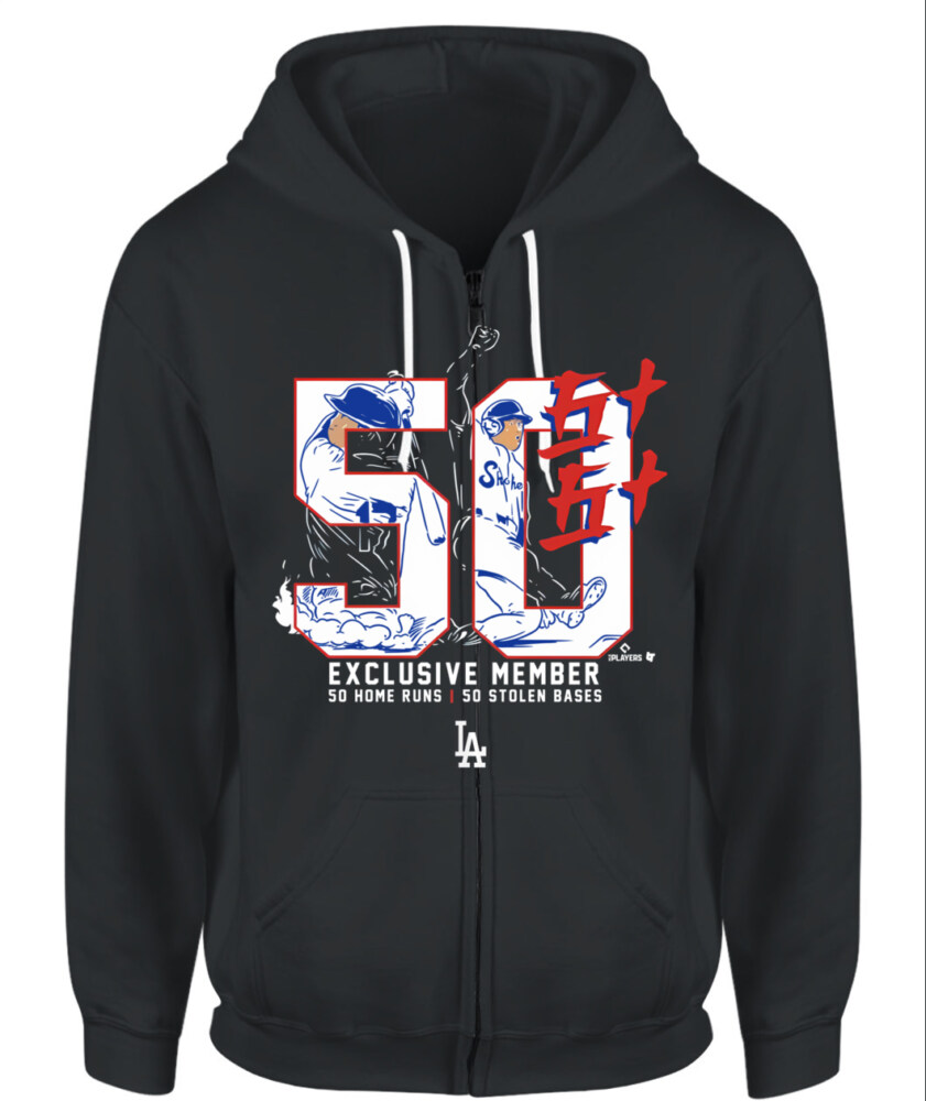 LOS ANGELES DODGERS – SHOHEI OHTANI 50 HR / 50 SB