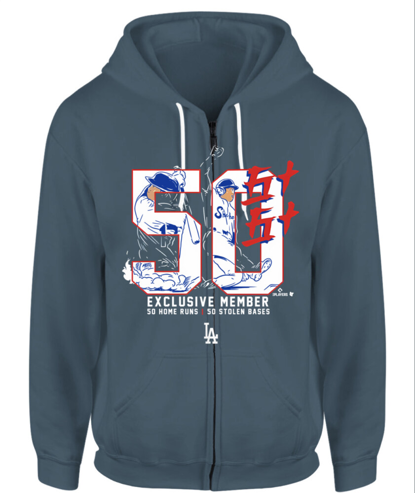 LOS ANGELES DODGERS – SHOHEI OHTANI 50 HR / 50 SB