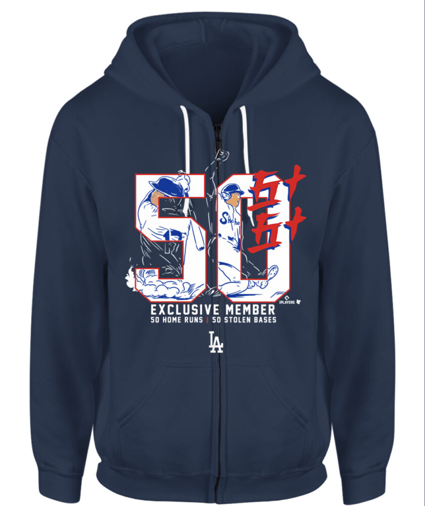 LOS ANGELES DODGERS – SHOHEI OHTANI 50 HR / 50 SB