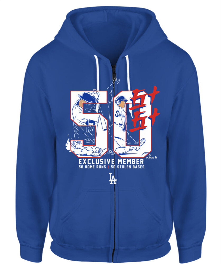 LOS ANGELES DODGERS – SHOHEI OHTANI 50 HR / 50 SB