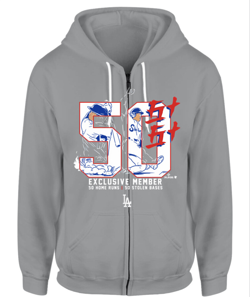 LOS ANGELES DODGERS – SHOHEI OHTANI 50 HR / 50 SB