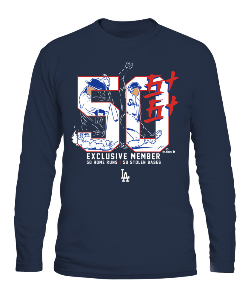 LOS ANGELES DODGERS – SHOHEI OHTANI 50 HR / 50 SB