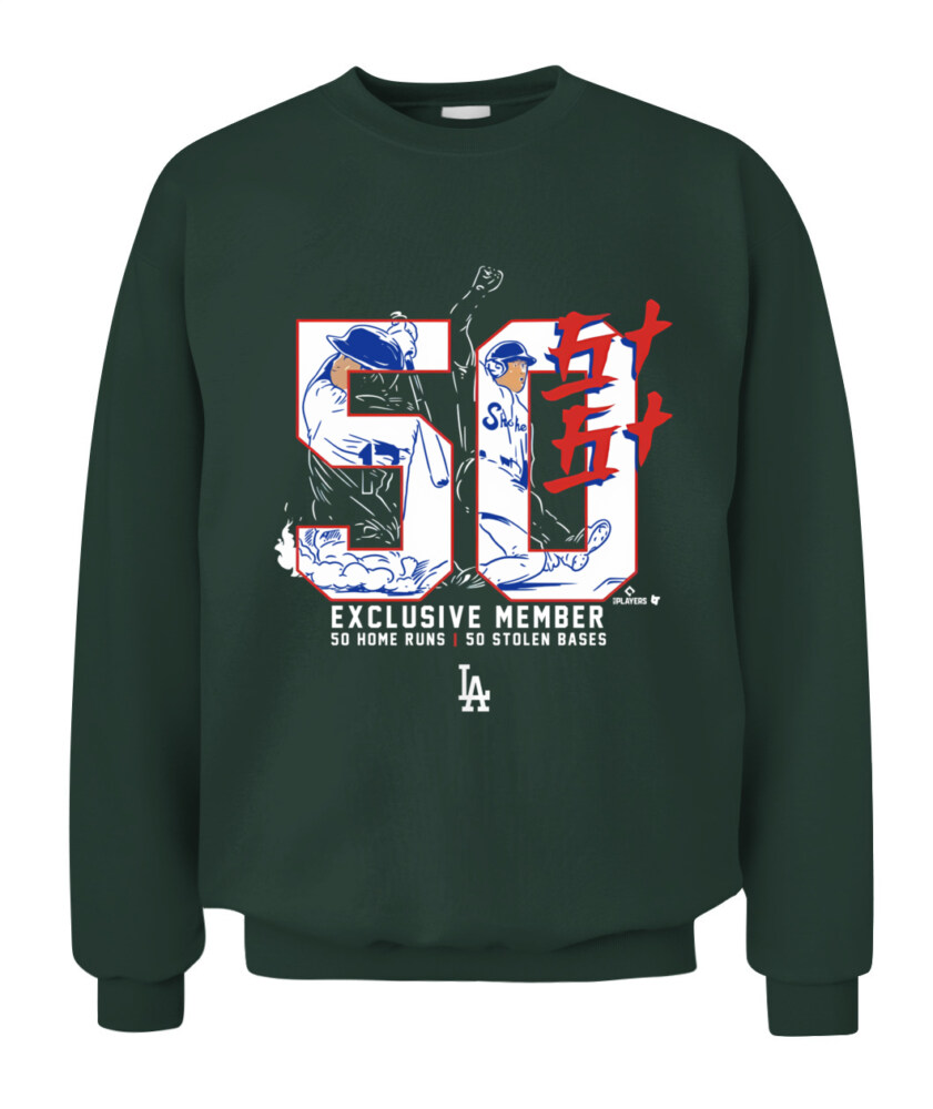 LOS ANGELES DODGERS – SHOHEI OHTANI 50 HR / 50 SB