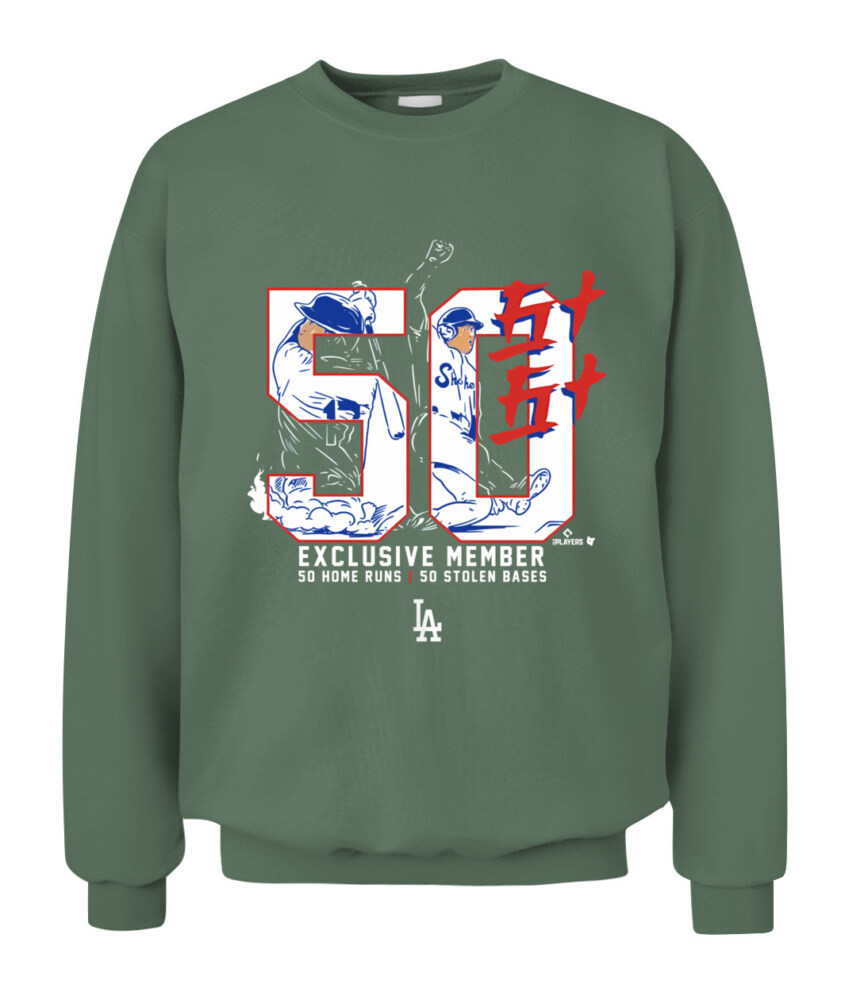 LOS ANGELES DODGERS – SHOHEI OHTANI 50 HR / 50 SB