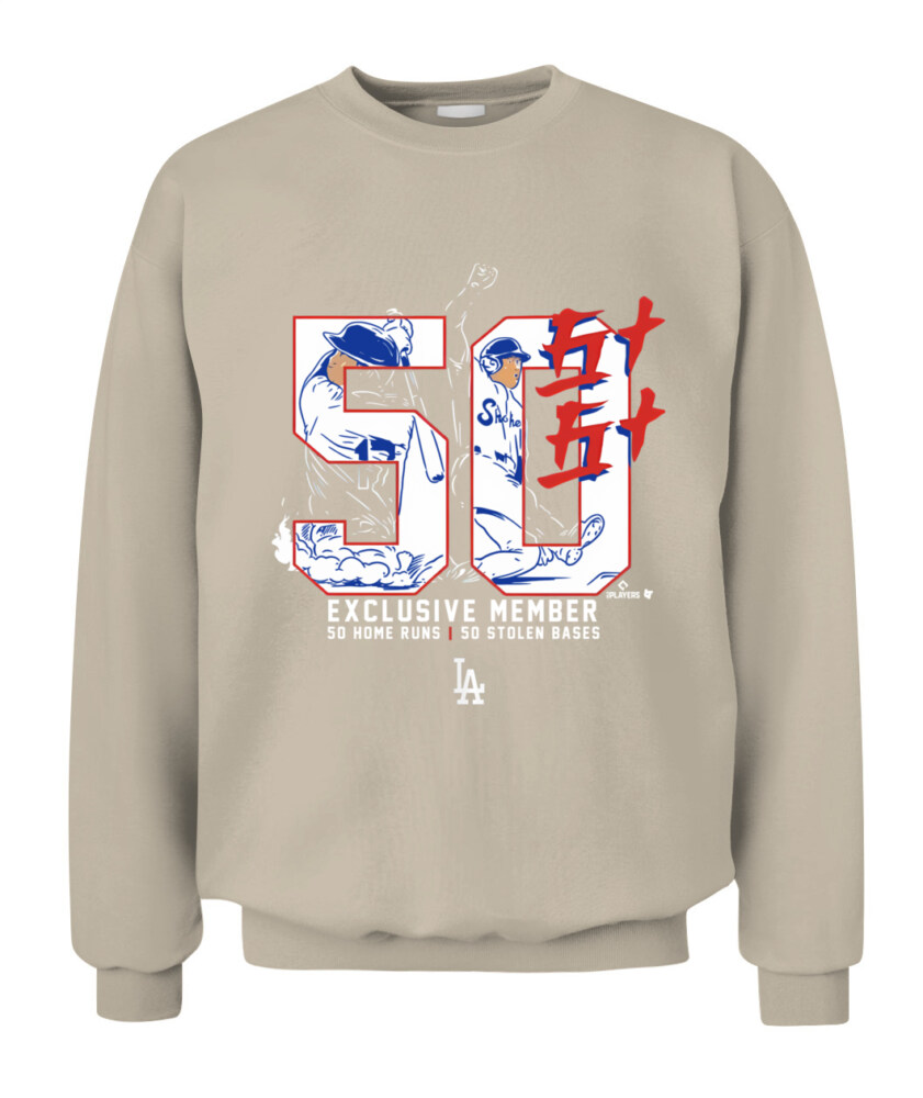 LOS ANGELES DODGERS – SHOHEI OHTANI 50 HR / 50 SB