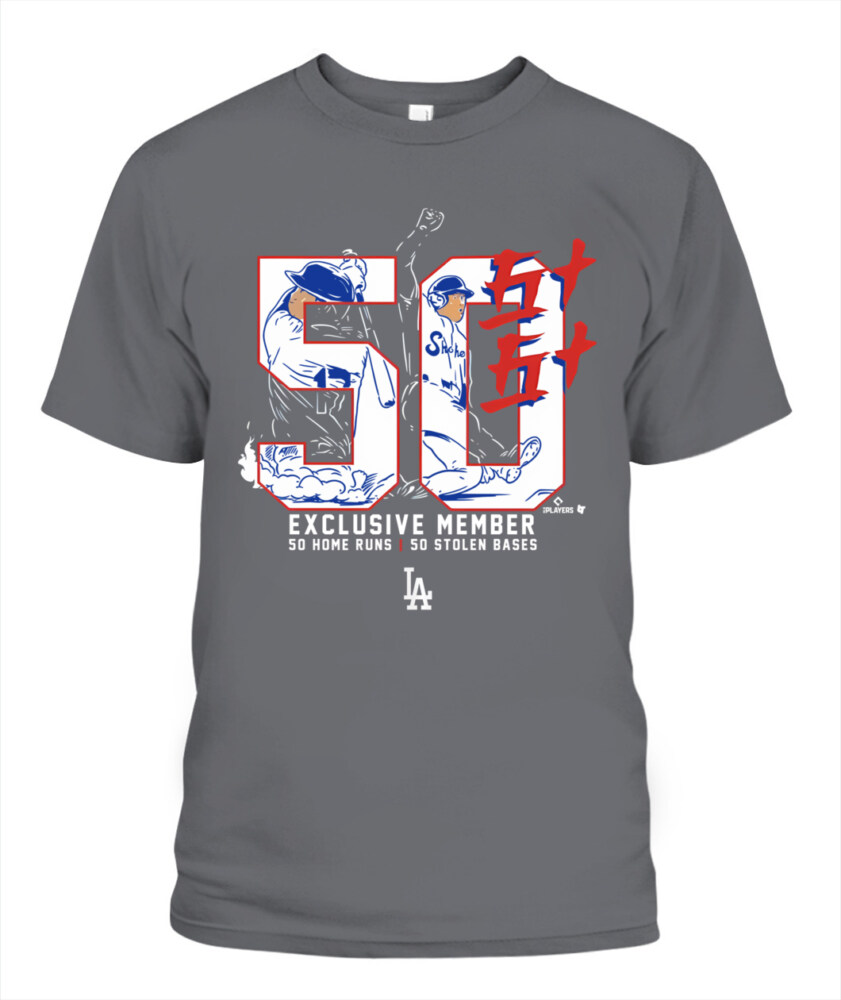 LOS ANGELES DODGERS – SHOHEI OHTANI 50 HR / 50 SB