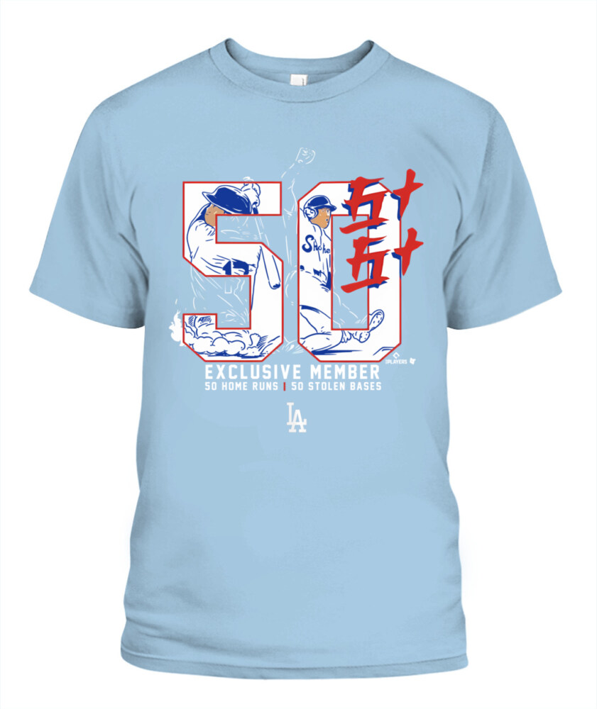 LOS ANGELES DODGERS – SHOHEI OHTANI 50 HR / 50 SB