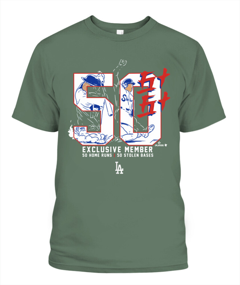 LOS ANGELES DODGERS – SHOHEI OHTANI 50 HR / 50 SB