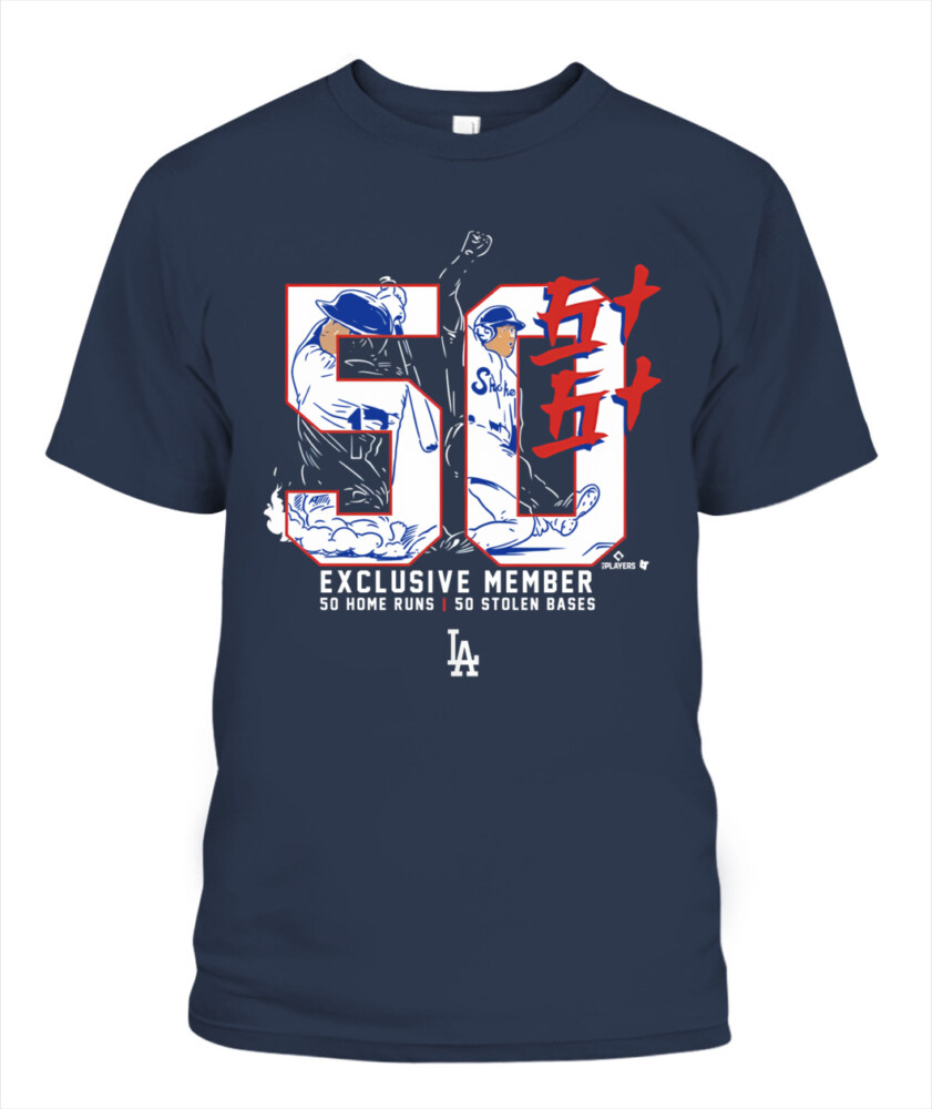 LOS ANGELES DODGERS – SHOHEI OHTANI 50 HR / 50 SB