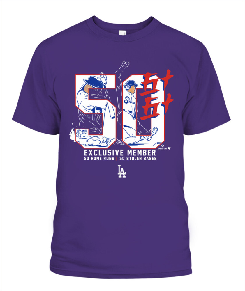 LOS ANGELES DODGERS – SHOHEI OHTANI 50 HR / 50 SB