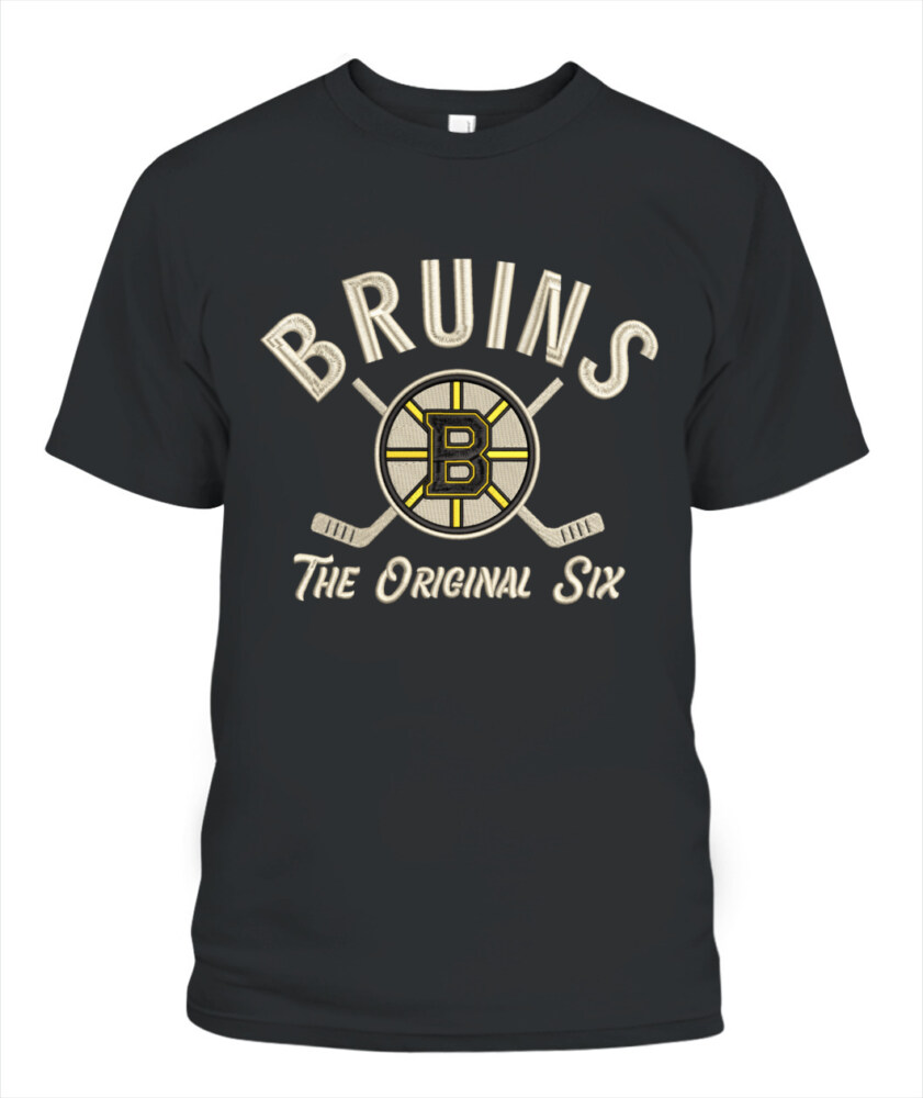BOSTON BRUINS- The Original Six - Premium Embroidered