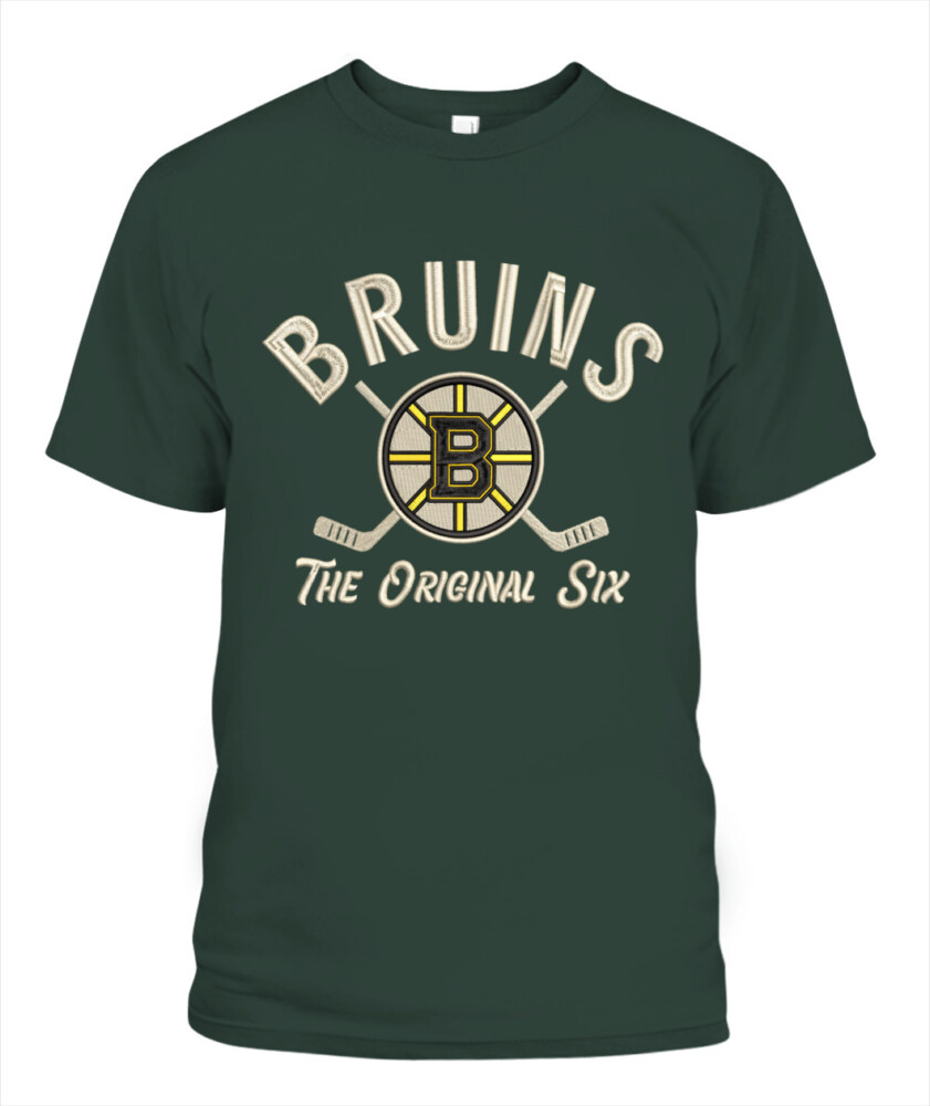 BOSTON BRUINS- The Original Six - Premium Embroidered