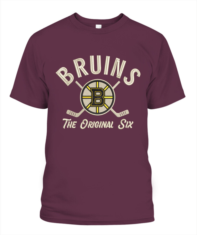 BOSTON BRUINS- The Original Six - Premium Embroidered