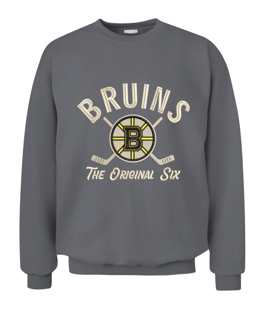 BOSTON BRUINS- The Original Six - Premium Embroidered