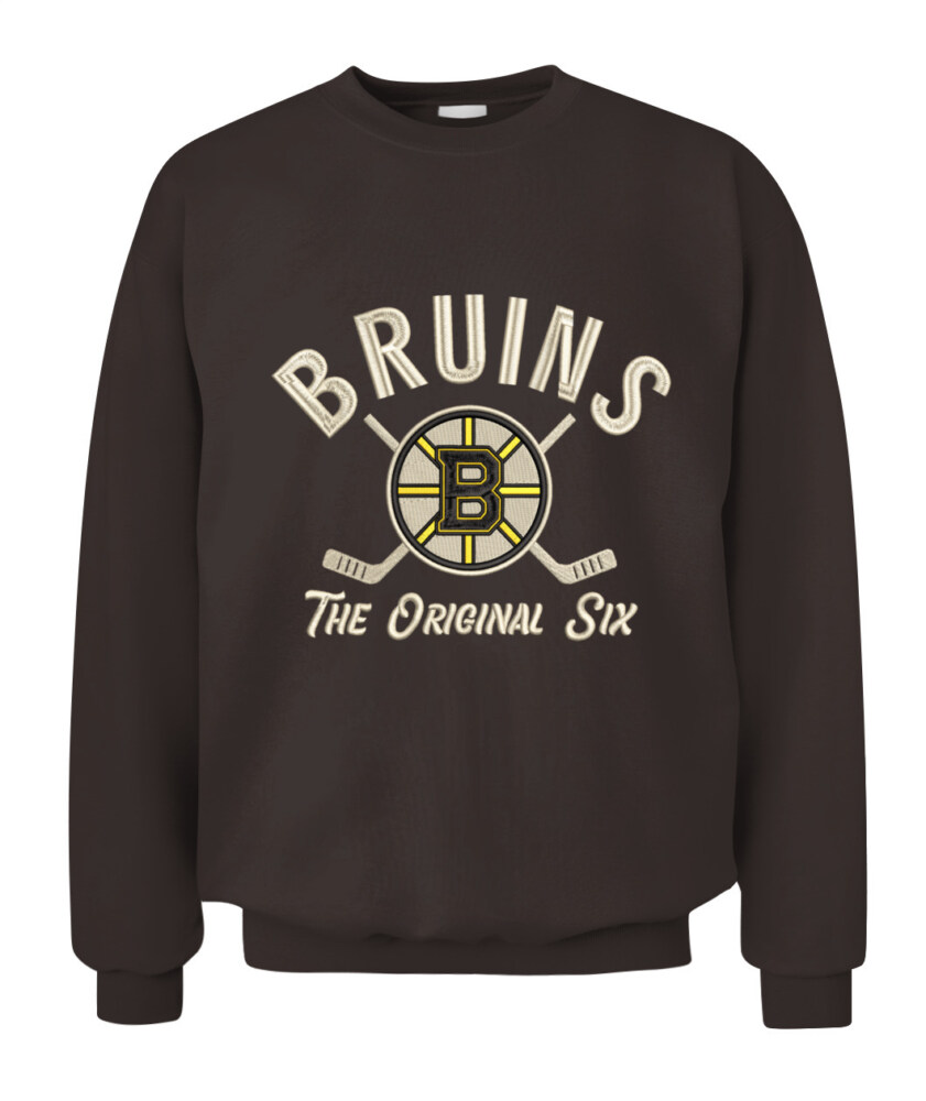 BOSTON BRUINS- The Original Six - Premium Embroidered