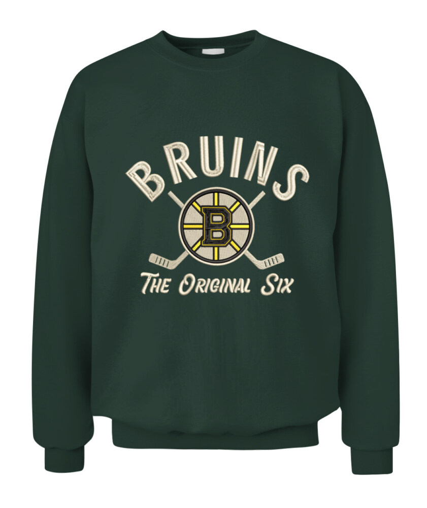 BOSTON BRUINS- The Original Six - Premium Embroidered