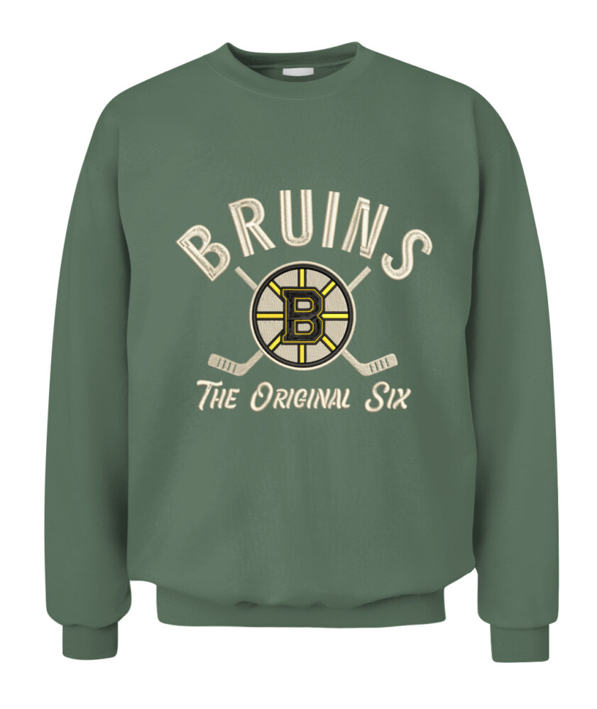 BOSTON BRUINS- The Original Six - Premium Embroidered