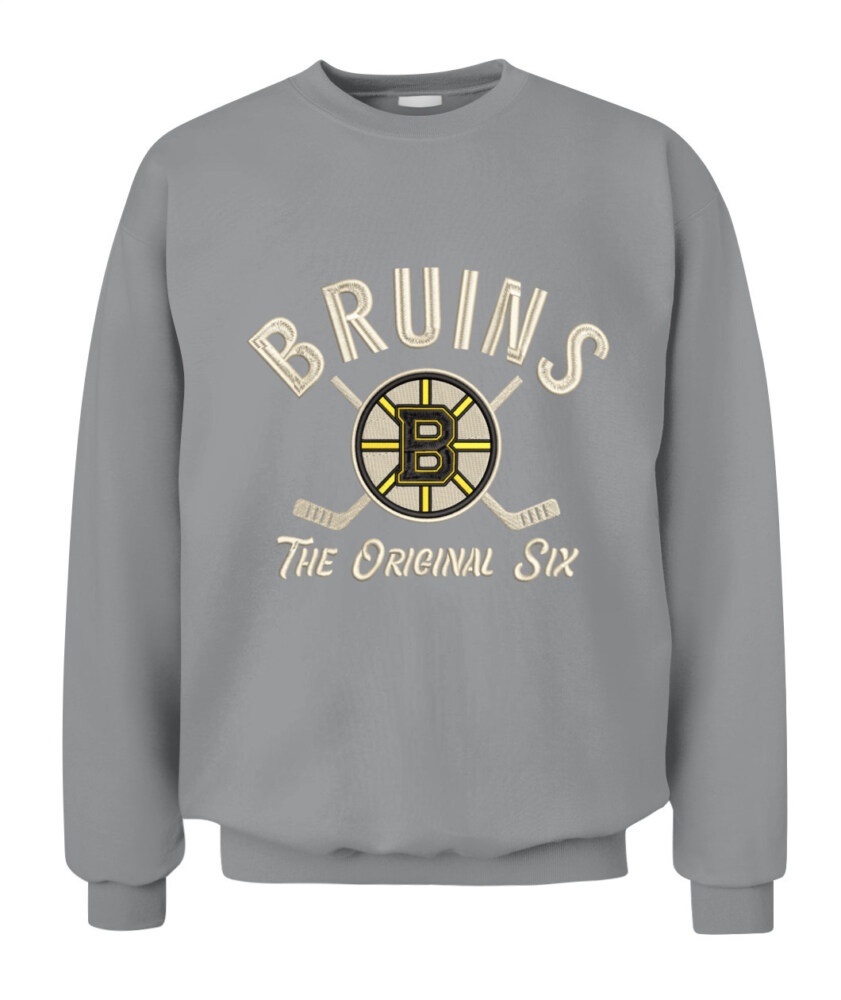 BOSTON BRUINS- The Original Six - Premium Embroidered