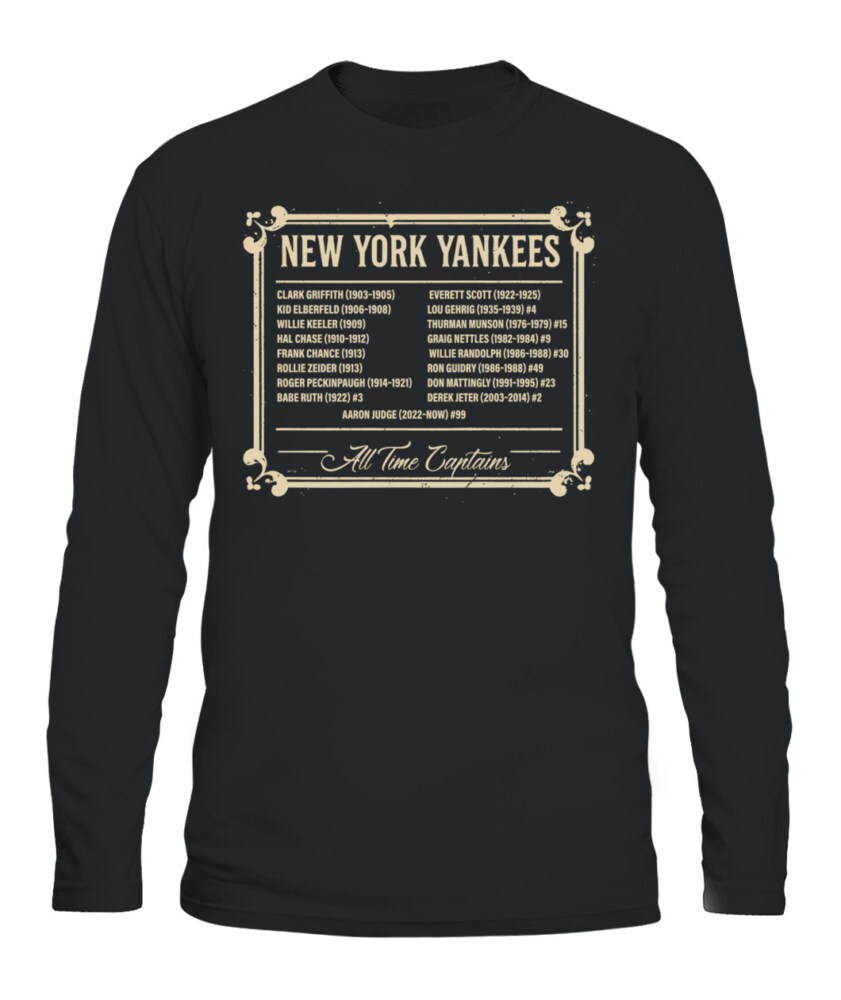NEW YORK YANKEES – ALL TIME CAPTIANS