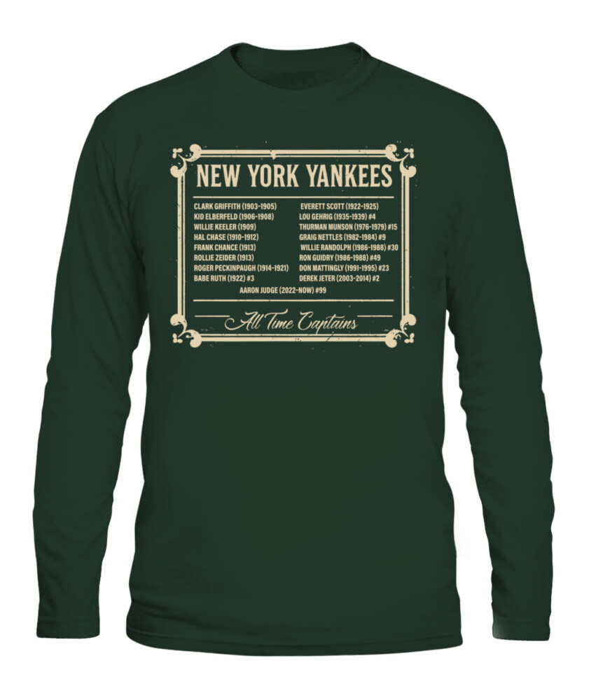 NEW YORK YANKEES – ALL TIME CAPTIANS