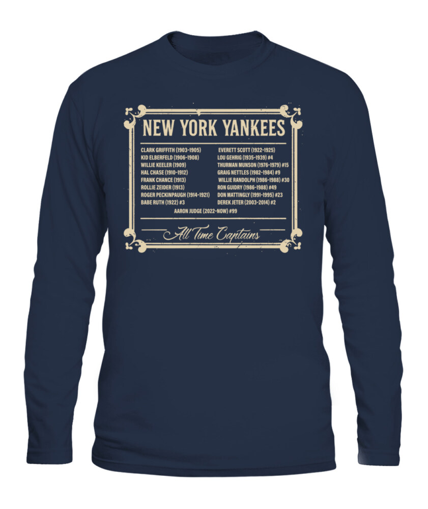 NEW YORK YANKEES – ALL TIME CAPTIANS