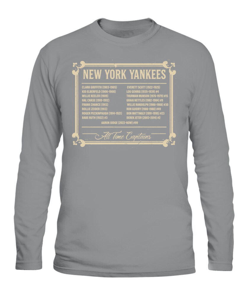 NEW YORK YANKEES – ALL TIME CAPTIANS