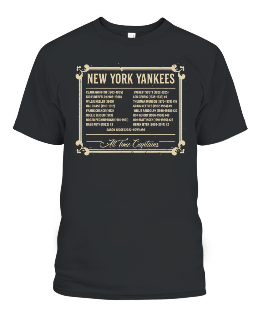 NEW YORK YANKEES – ALL TIME CAPTIANS
