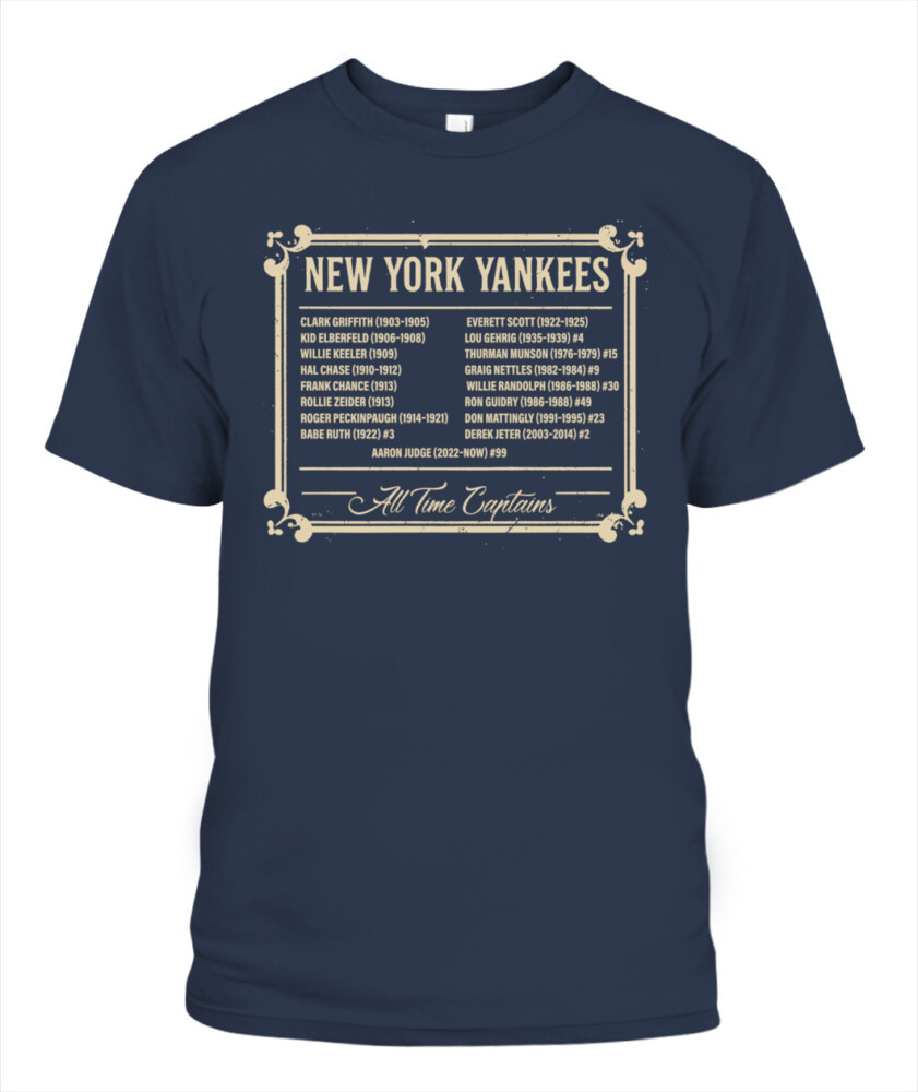 NEW YORK YANKEES – ALL TIME CAPTIANS