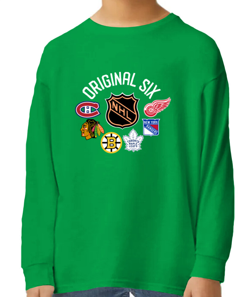 NHL – Original Six Team Logos - Youth Size