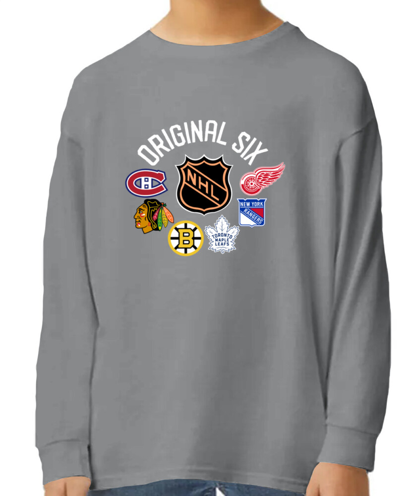 NHL – Original Six Team Logos - Youth Size