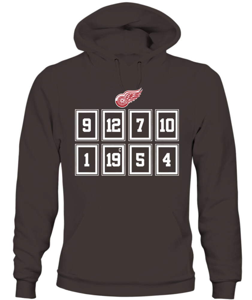 DETROIT RED WINGS – The Legends Numbers 