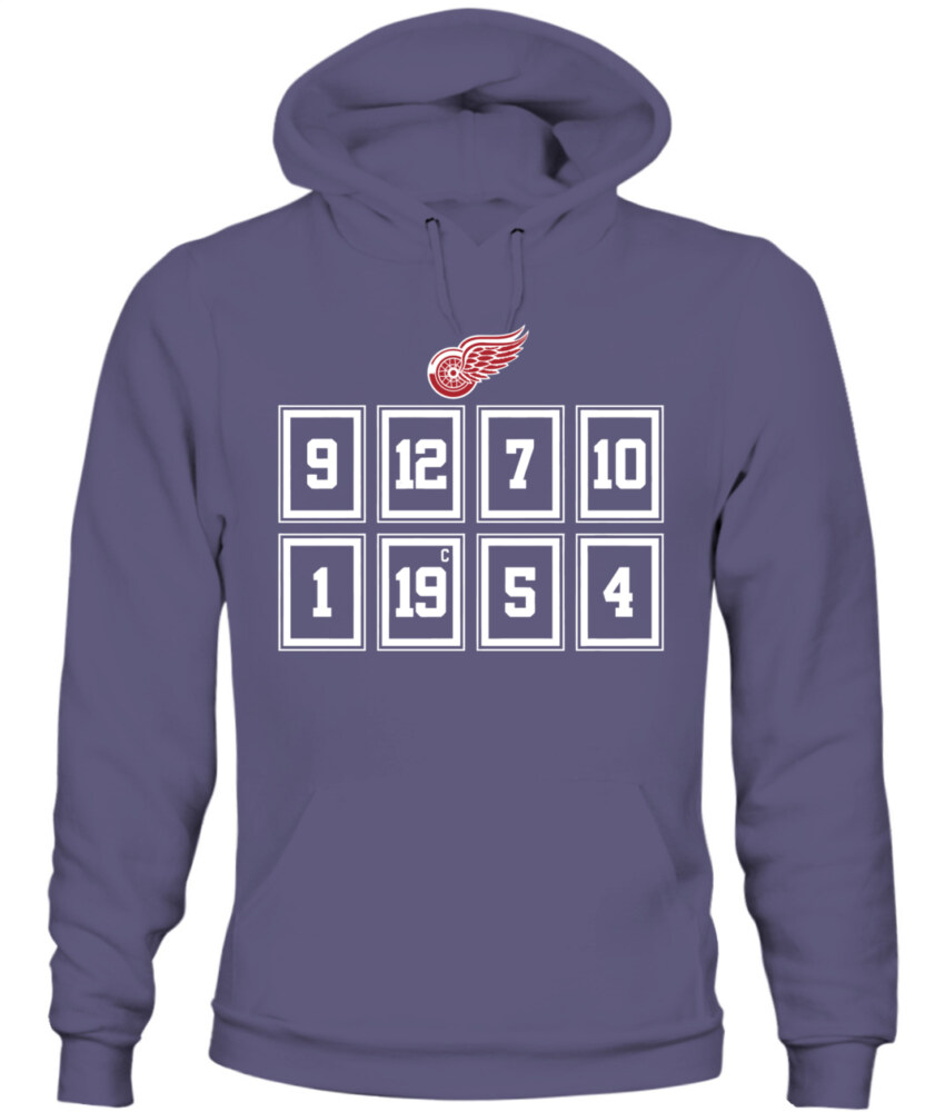 DETROIT RED WINGS – The Legends Numbers 
