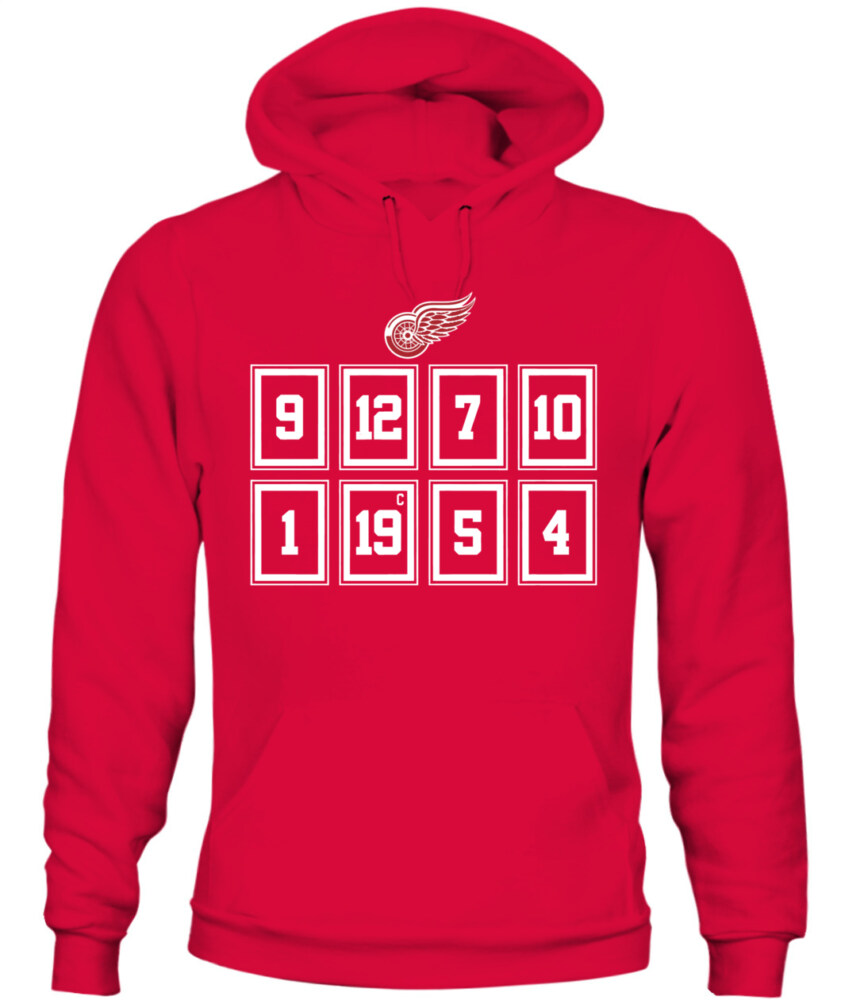 DETROIT RED WINGS – The Legends Numbers 