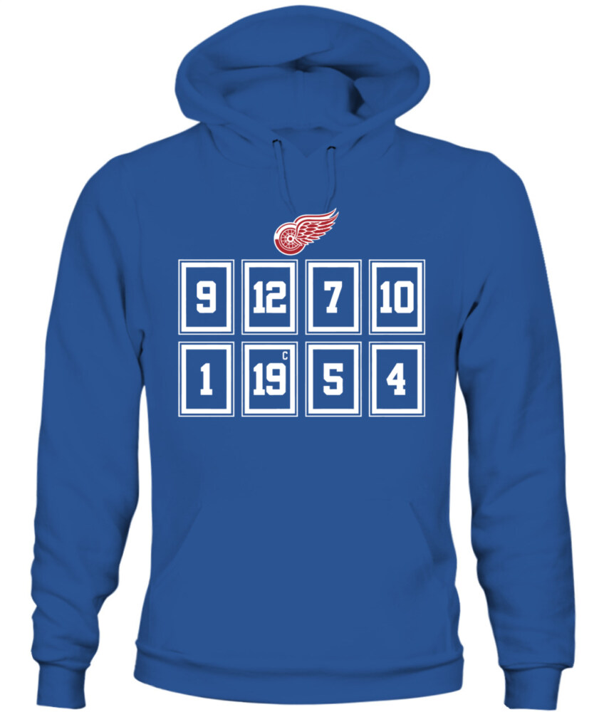 DETROIT RED WINGS – The Legends Numbers 