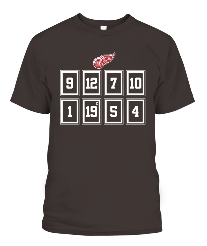 DETROIT RED WINGS – The Legends Numbers 