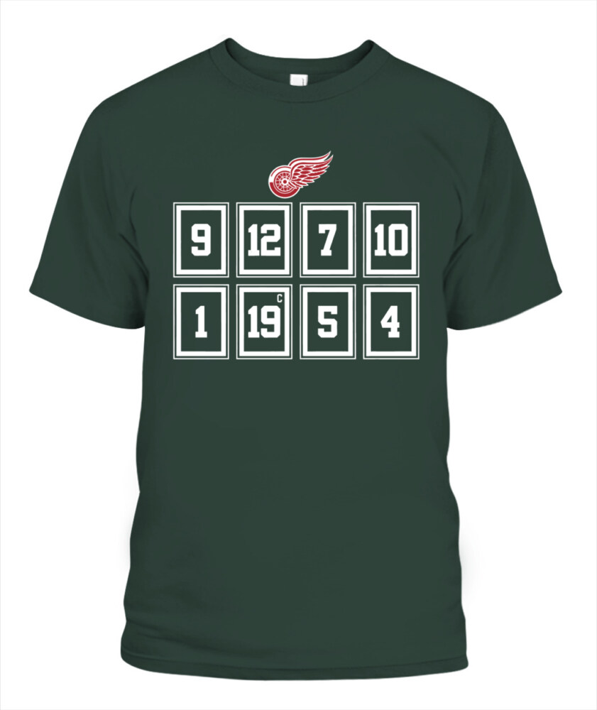 DETROIT RED WINGS – The Legends Numbers 