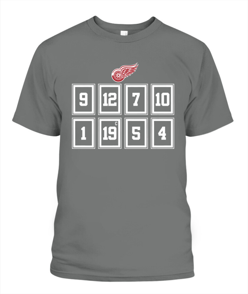 DETROIT RED WINGS – The Legends Numbers 