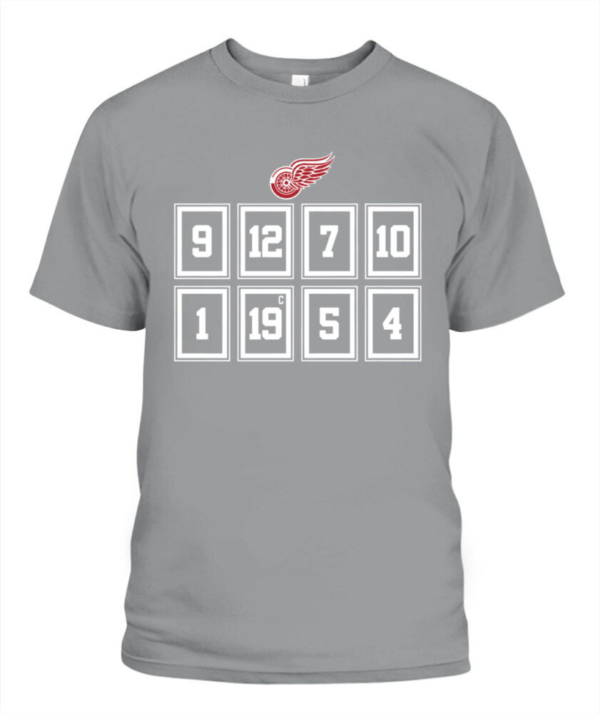 DETROIT RED WINGS – The Legends Numbers 