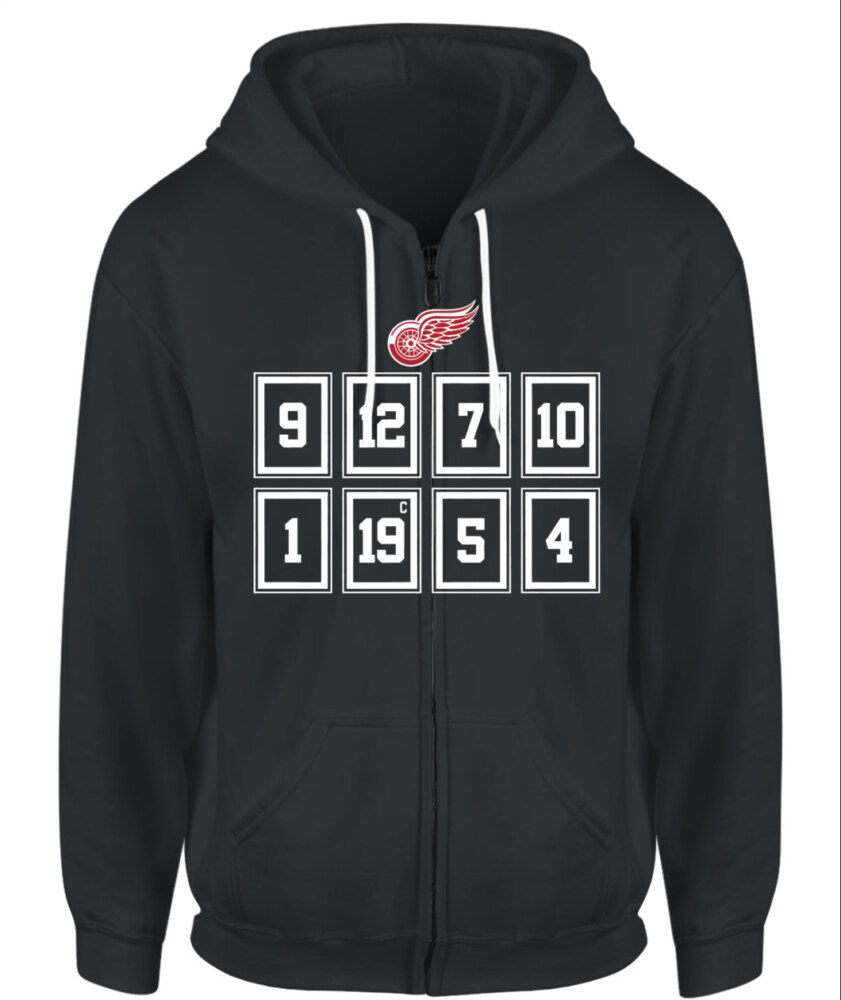 DETROIT RED WINGS – The Legends Numbers 