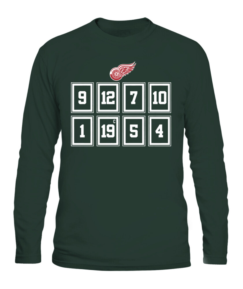 DETROIT RED WINGS – The Legends Numbers 