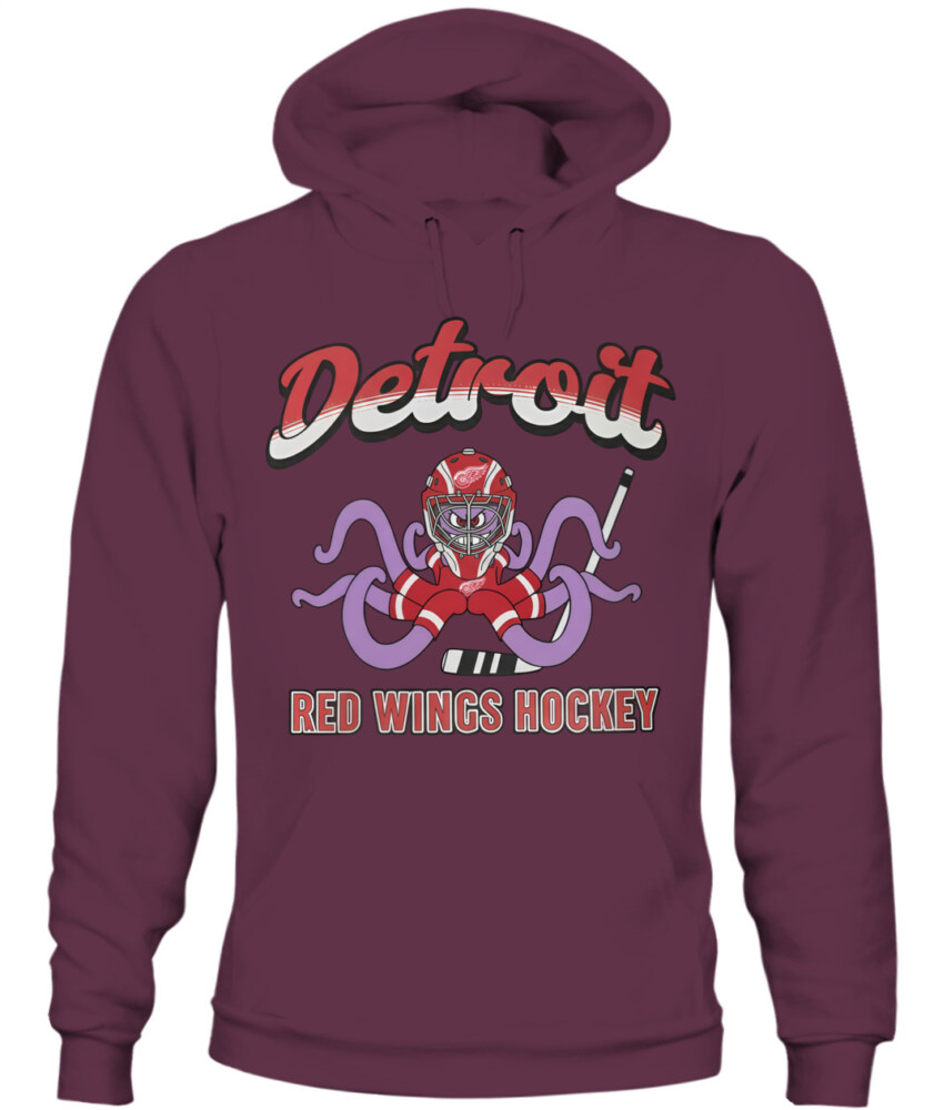 DETROIT RED WINGS – The Hockey Octopus Mascot 2