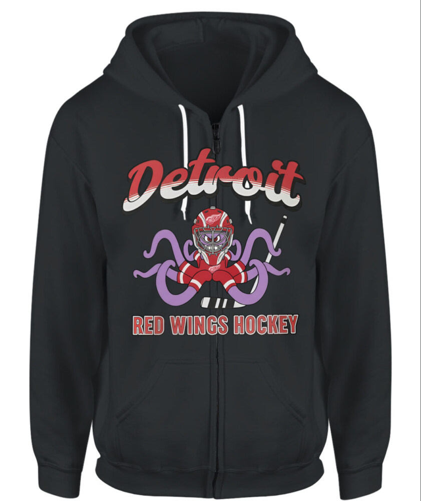 DETROIT RED WINGS – The Hockey Octopus Mascot 2