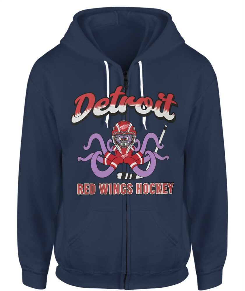 DETROIT RED WINGS – The Hockey Octopus Mascot 2