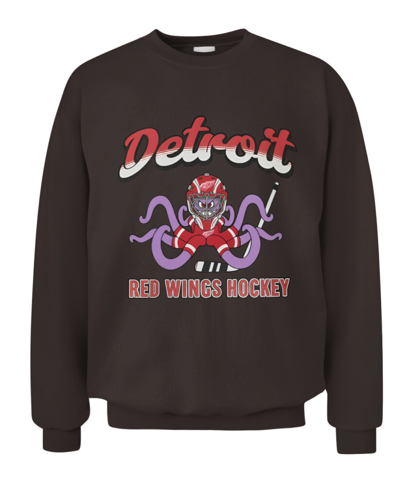 DETROIT RED WINGS – The Hockey Octopus Mascot 2