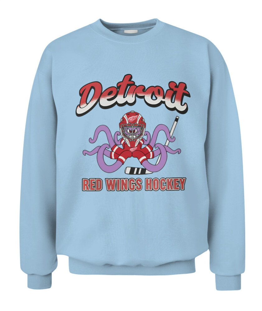 DETROIT RED WINGS – The Hockey Octopus Mascot 2