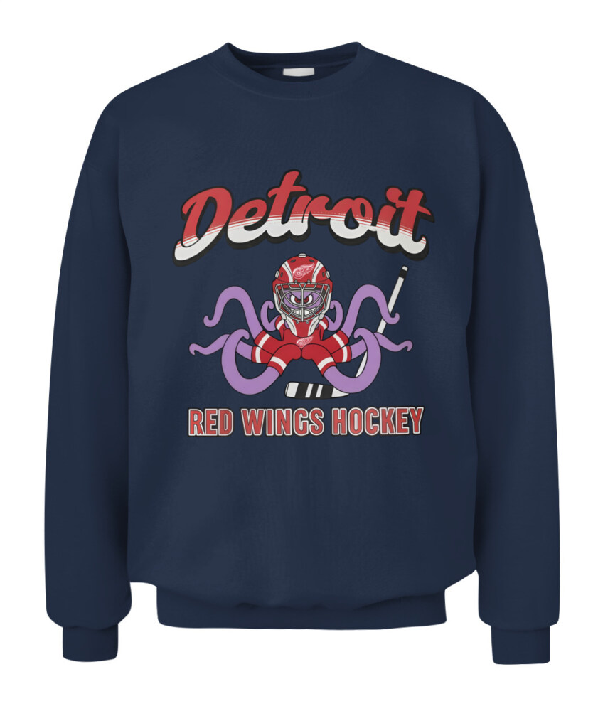 DETROIT RED WINGS – The Hockey Octopus Mascot 2